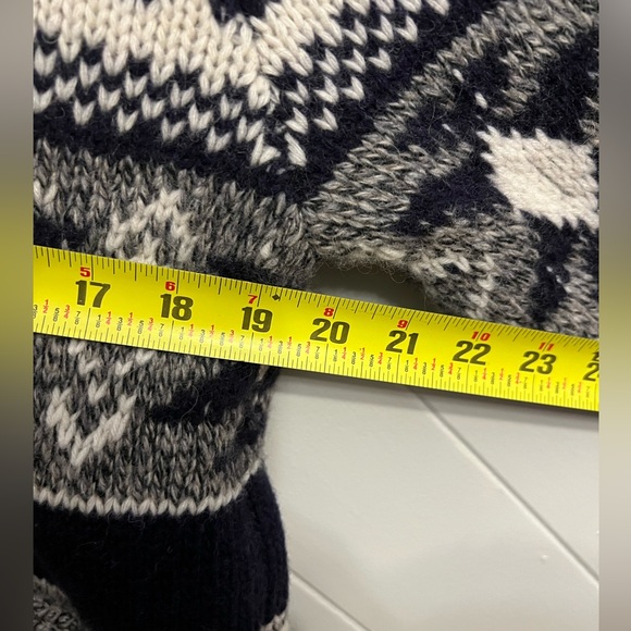 Telluride clothing company, Sweater Lambswool Nordic Knit size M - Picture 4 of 6